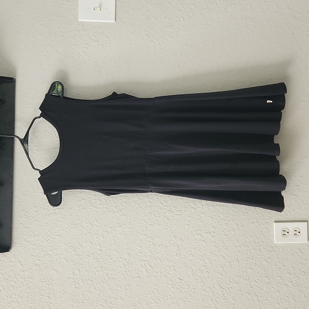 Vans black dress, size M